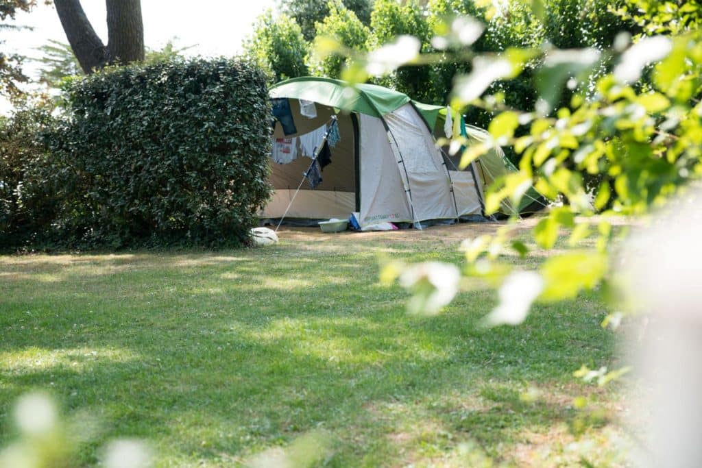 Emplacement au camping Au Soir d'Eté à Mesquer