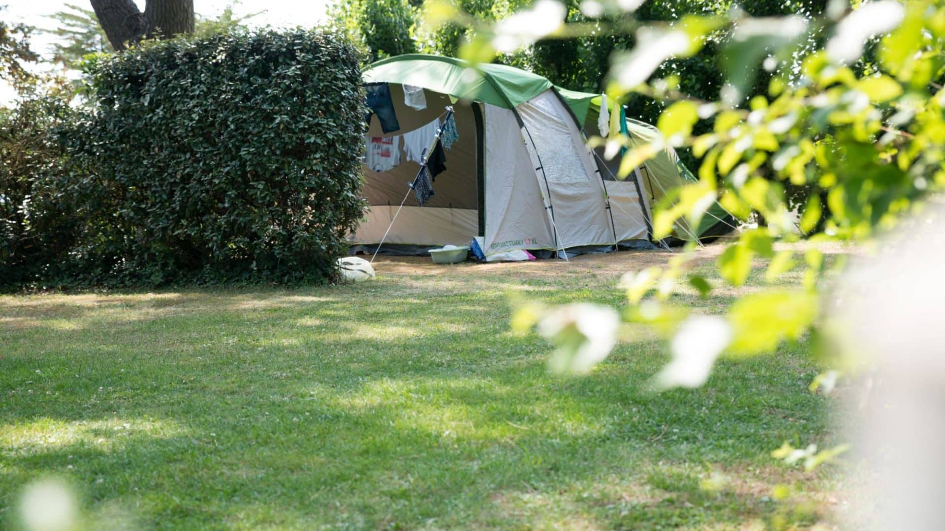 Emplacement au camping Au Soir d'Eté à Mesquer