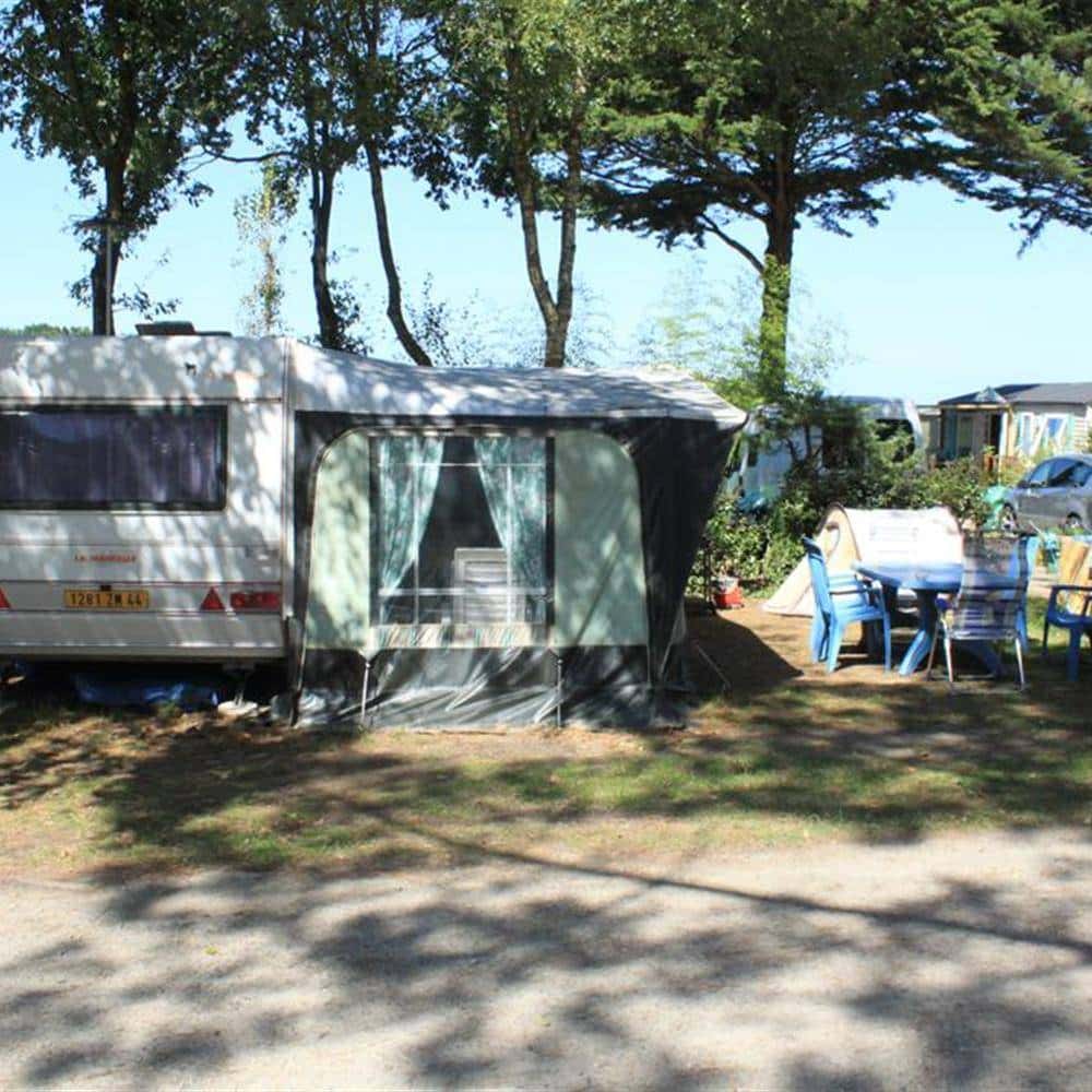 Parcelle de terrain au camping Au Soir d'Eté en Loire-Atlantique