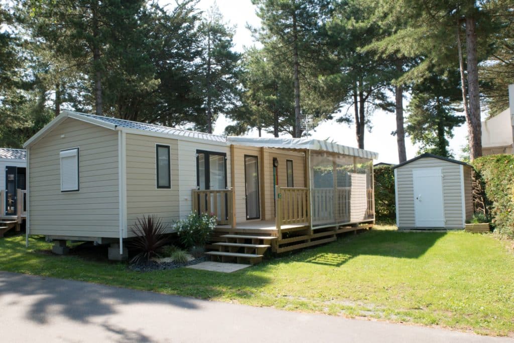 Location de mobil-home à Mesquer au camping Soir d'