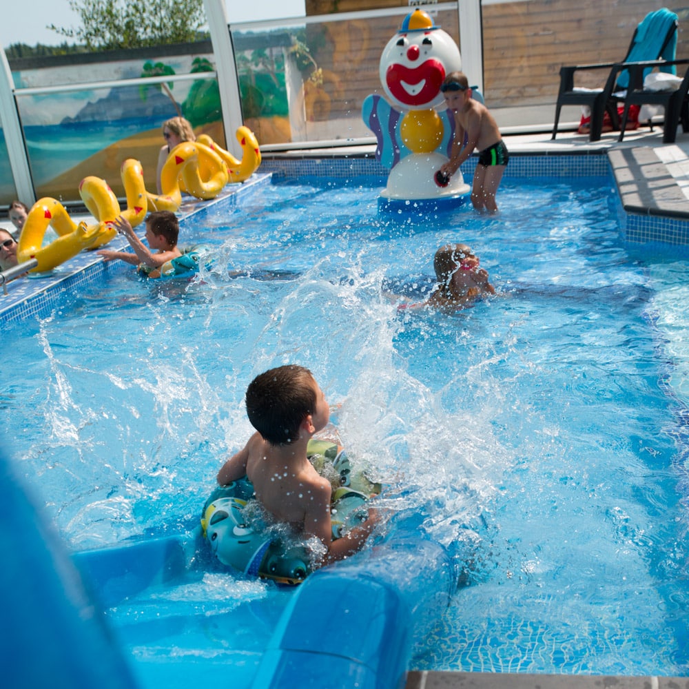 Water slide for children