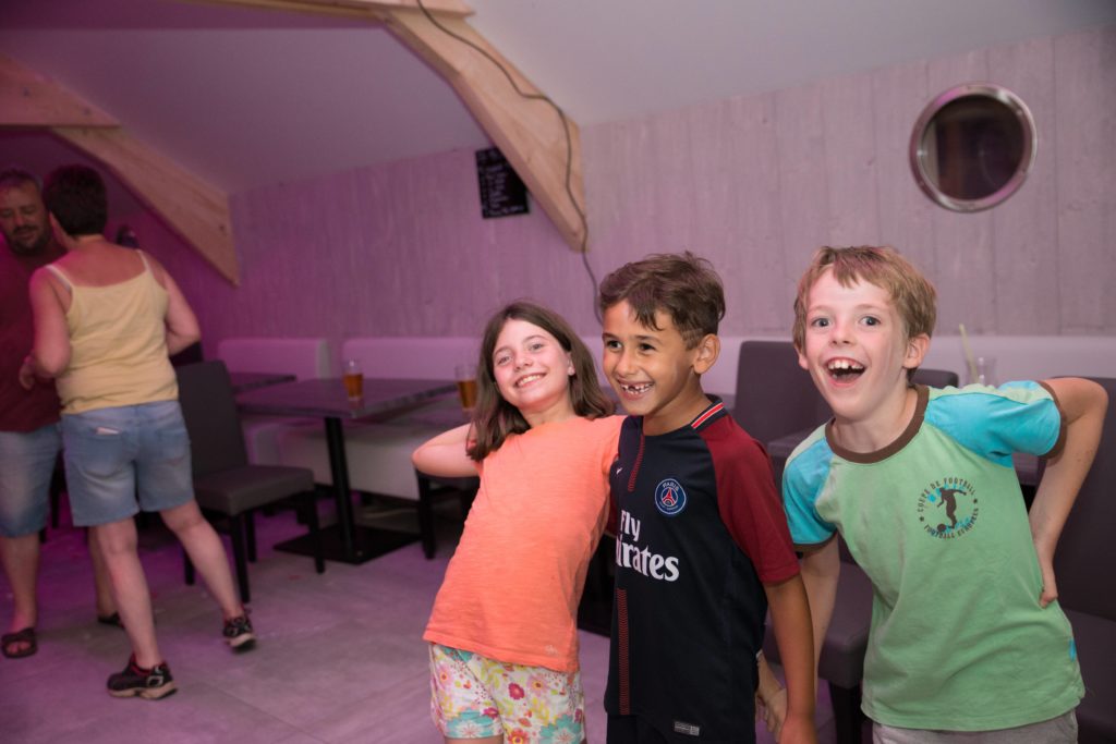 Animations au club enfants du camping