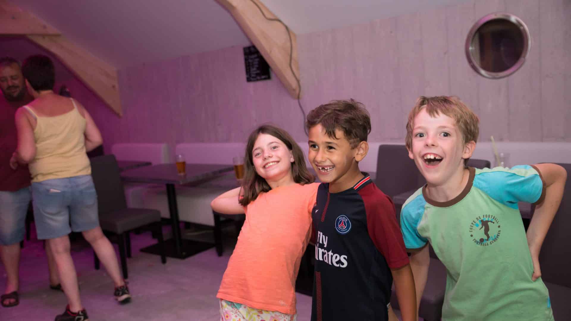 Animations au club enfants du camping